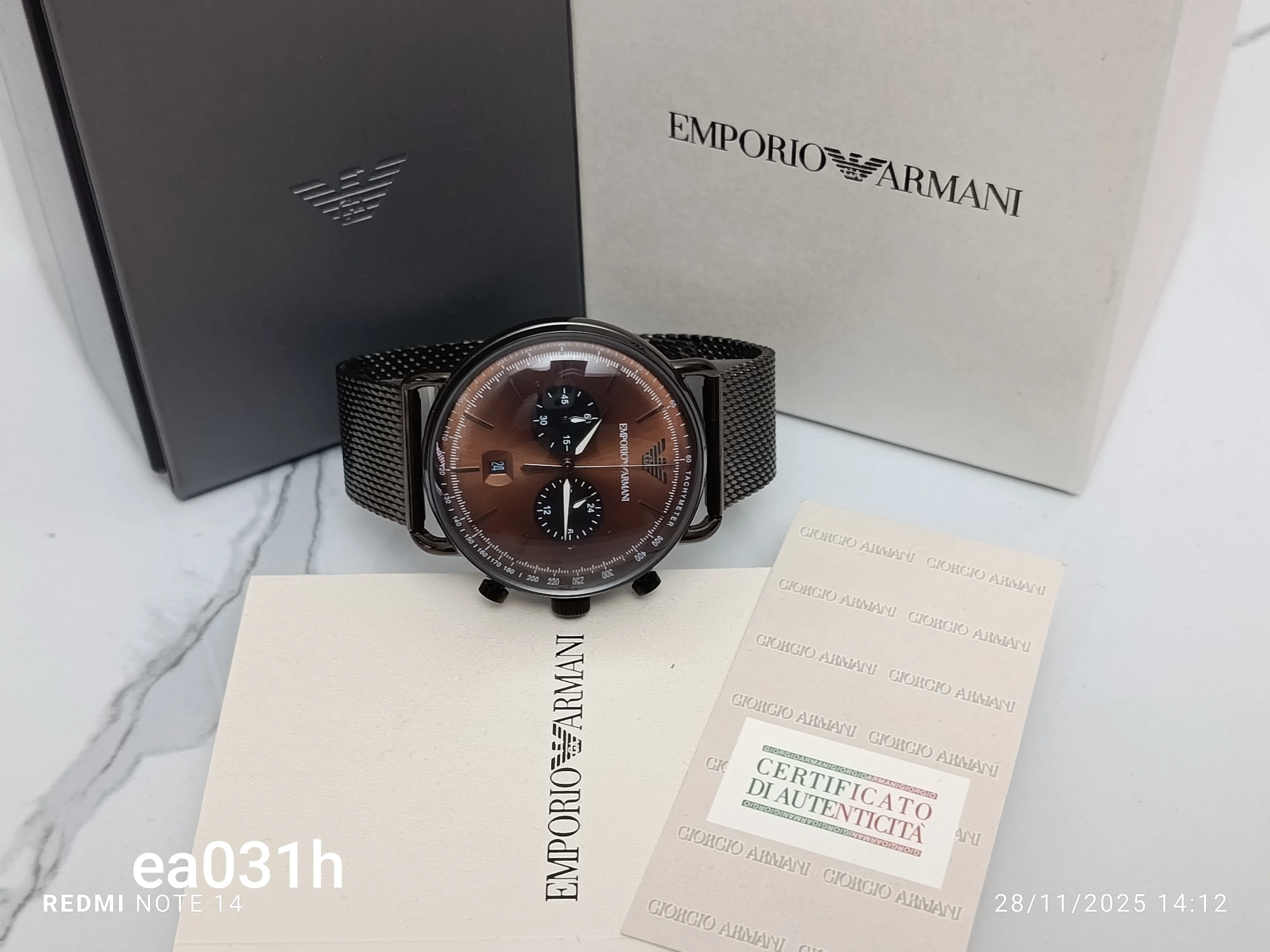 Montre Emporio Armani Homme EA031H